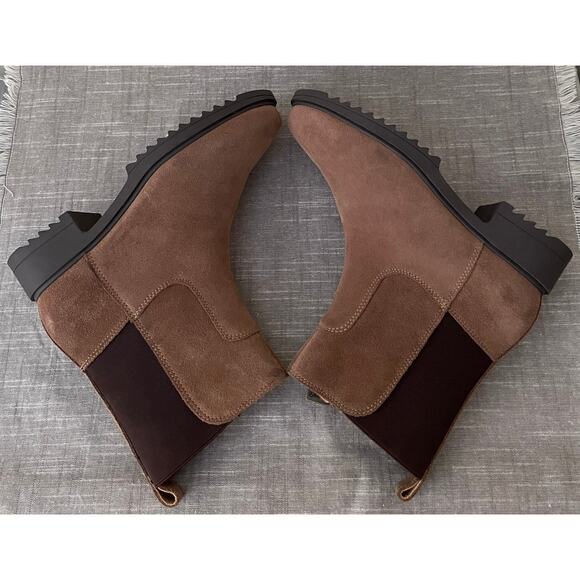 New Blondo Colbee Womens Size 8 Brown Suede Leather Waterproof Boots - Picture 5 of 14